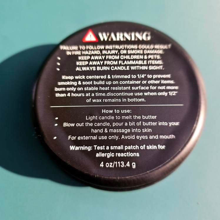 Body Butter Candle